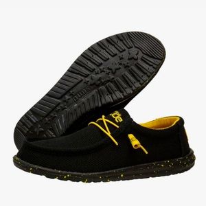 Hey Dude Wally Black & Yellow.